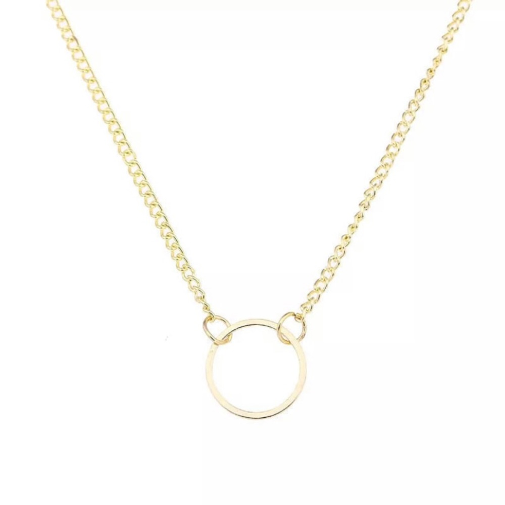 Dainty Circle Karma Necklace Mix & Match 4 for $20 - Picture 2 of 6